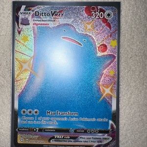 Shiny Ditto Vmax Pokémon card